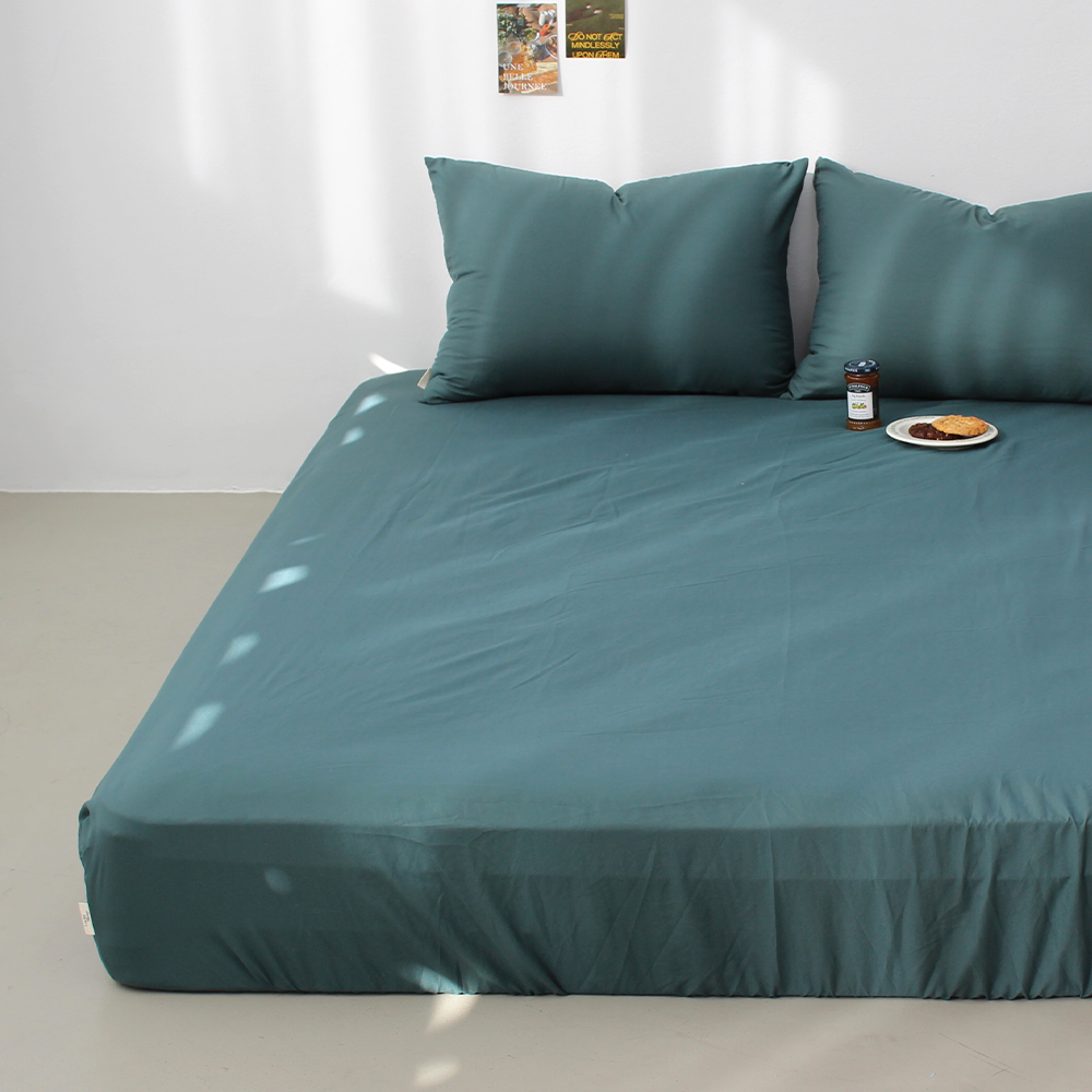 부드러운 아멜리 워싱 사계절 매트리스커버 레인 포레스트, S(싱글)