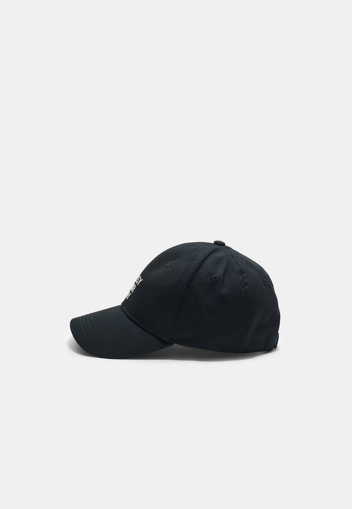 스트라디바리우스 베이직 자수 텍스트 캡모자 3821/903 BLACK - 상세 이미지 4