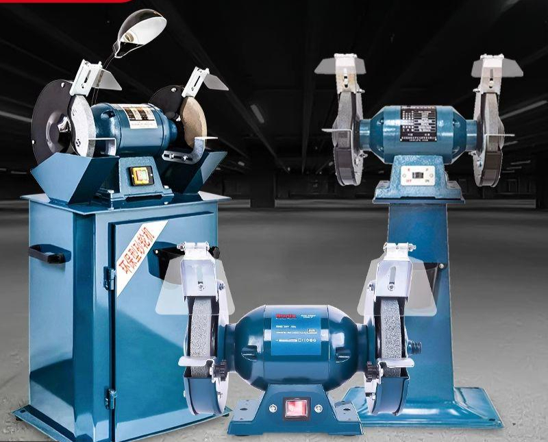 탁상용 그라인더 보호커버 기계 레이저 커버 보호 밀링 6inch 400W 공작물 방열 모터 - 상품 이미지