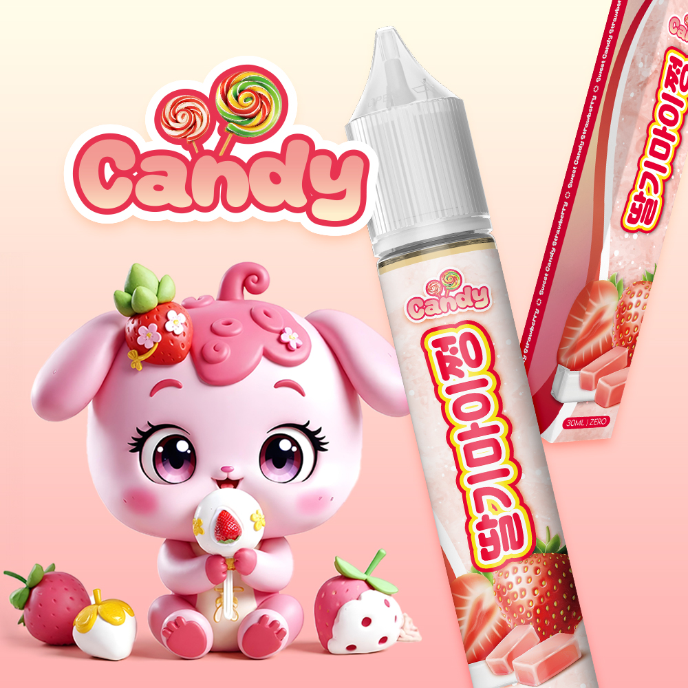 전자담배액상 웰쥬스 전담 액상 발라리안 젤로 무니코틴 기성 캔디 딸기마이쩡 30ml