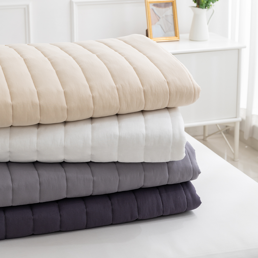 쿠에뜨 알러지케어 하리 워싱 무지 SS 고정밴드 논슬립 먼지없는 침대패드