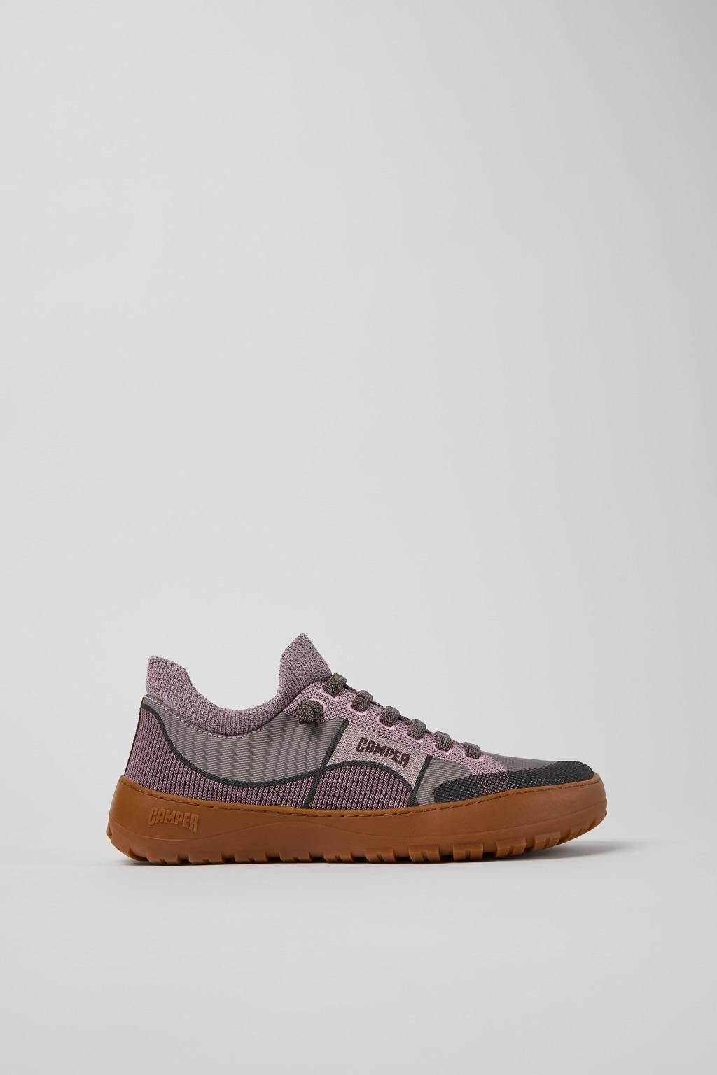 캠퍼 테크니컬 버건디 핑크 로우탑 스니커즈 Peu Serra K201719-009 MULTICOLOR - 메인 이미지