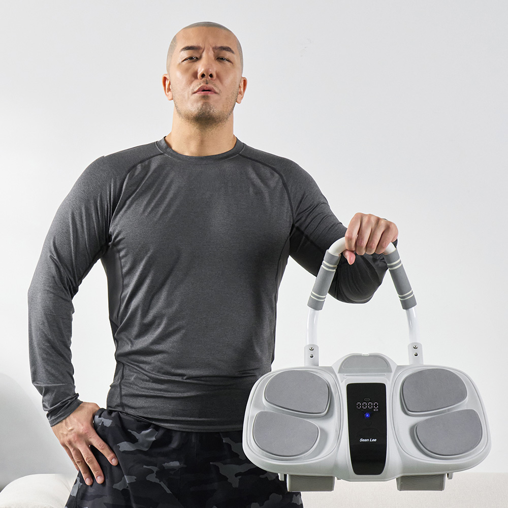 숀리 LED 하이라이트 AB슬라이드 뱃살 복근 운동 기구 슬라이더 롤아웃 퍼펙트 홈트