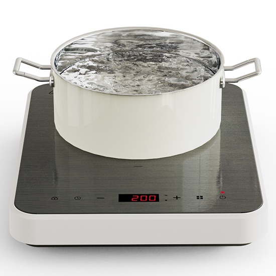 1구 인덕션 IH 프리스탠딩 컴팩트 미니 슬림 1인용 전기레인지 가정용 휴대용 캠핑용