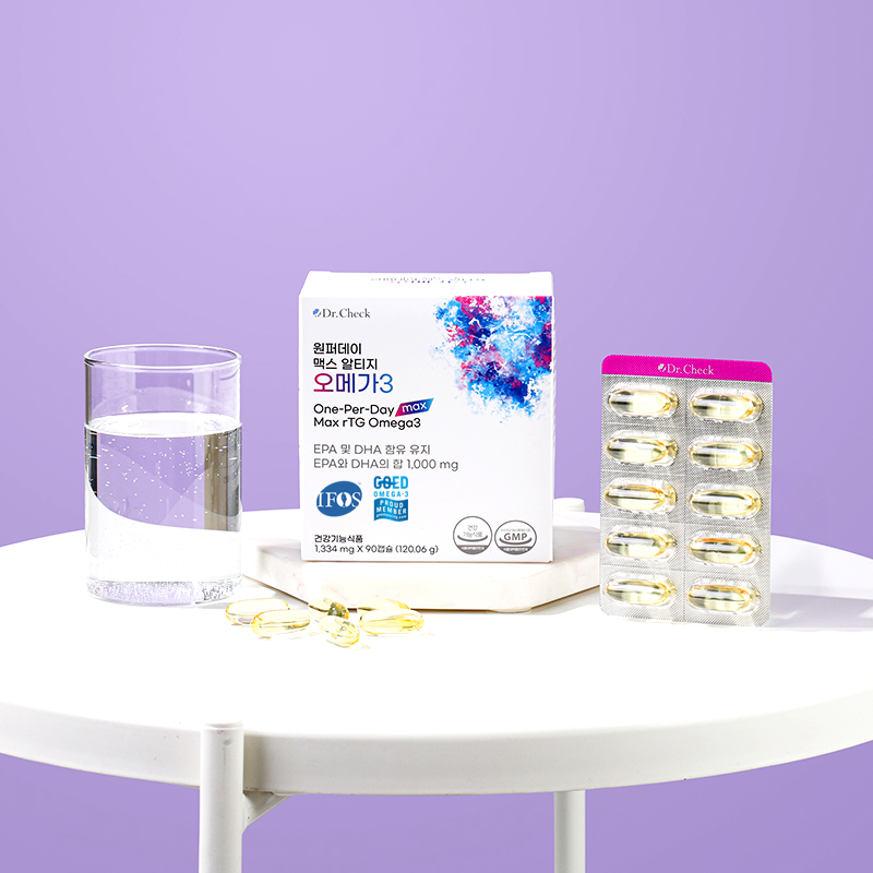 닥터체크 원퍼데이 맥스 알티지 오메가3 90캡슐, 4개 이미지 4