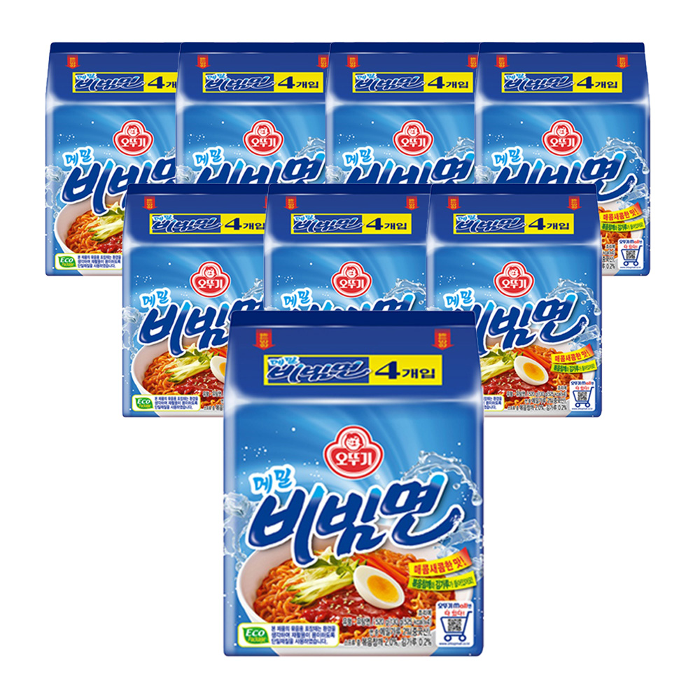 오뚜기 메밀비빔면 130g, 32개