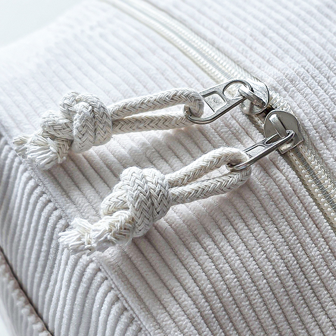 쿠네즈 보냉 도시락 가방 코듀로이 직장인 보온 런치백