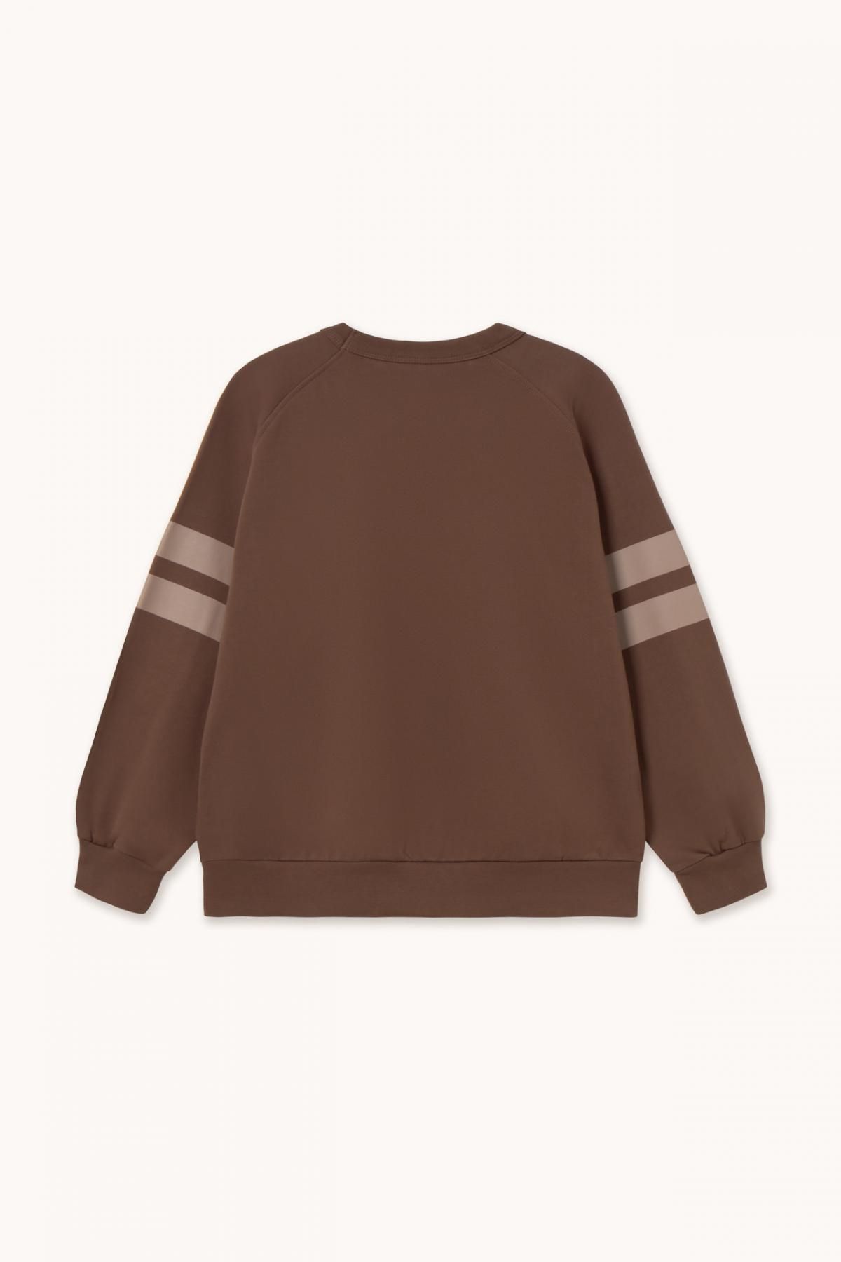 타이니코튼 카카오 브라운 캐주얼 바시티 맨투맨 AW25-786S39 ONE COLOR - 상세 이미지 2