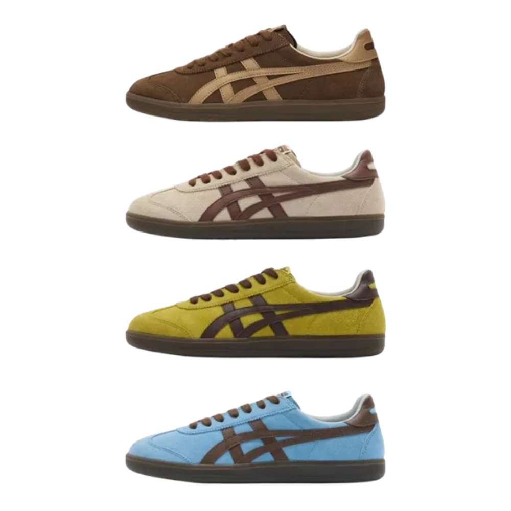 오니츠카타이거 토쿠텐 브라운 베이지 그린 블루