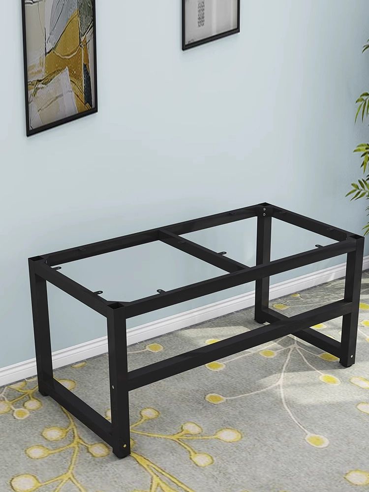우드슬랩 다리 브라켓 테이블 조립 교체용 책상 철제 부속 가구다리 120x60x71.5 레귤러 - 상세 이미지 4