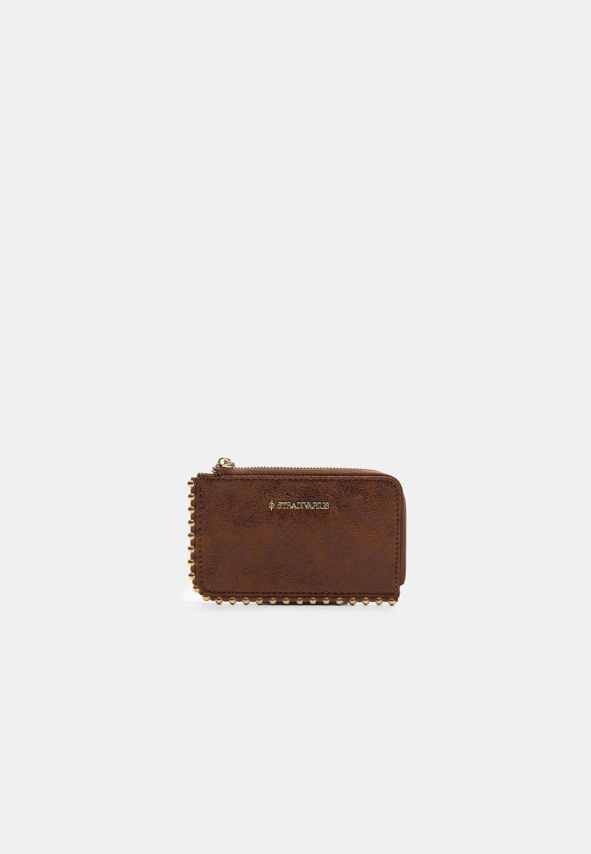 스트라디바리우스 트렌디 비즈 브라운 카드지갑 3781/901 BROWN - 상품 이미지