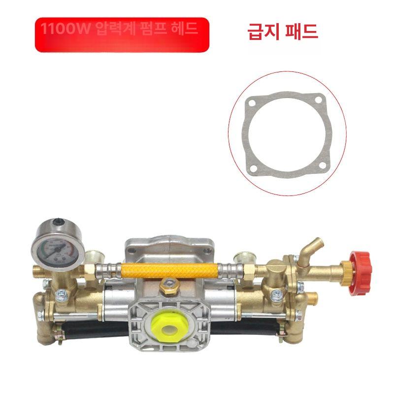 가솔린 분무기 살충제 농약살포기 분사기 농약 분무 치파랠리 살포기 살수기 1100W 전동기 펌프 헤드 압력계없음 - 상세 이미지 4