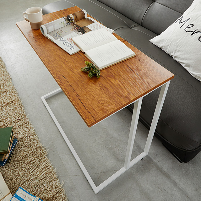 올탐 이동식 사이드테이블 소파 미니 간이 침대 보조책상 600 블랙