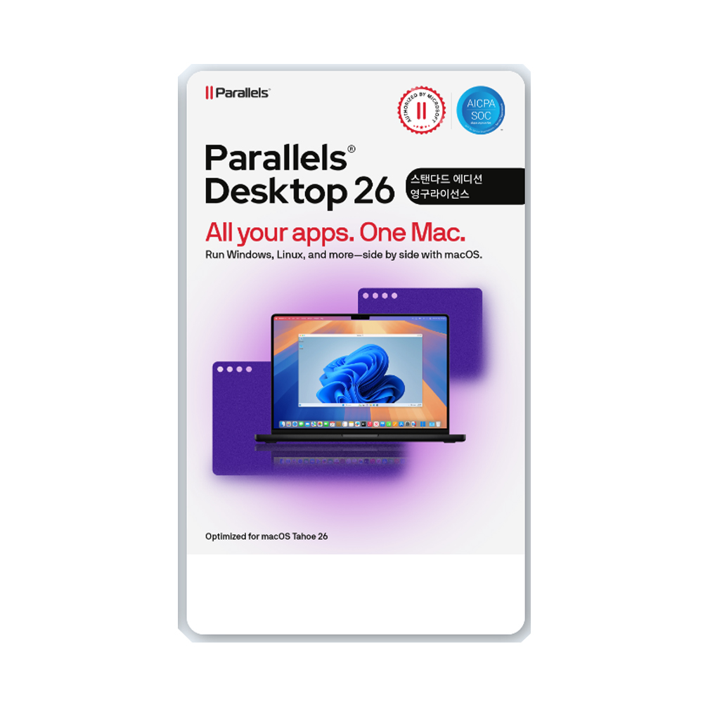 [24시간메일발송] 페러럴즈 Parallels Standard For Mac ESD / 영구사용 / 패러럴즈 / 페럴러즈 - 상품 이미지
