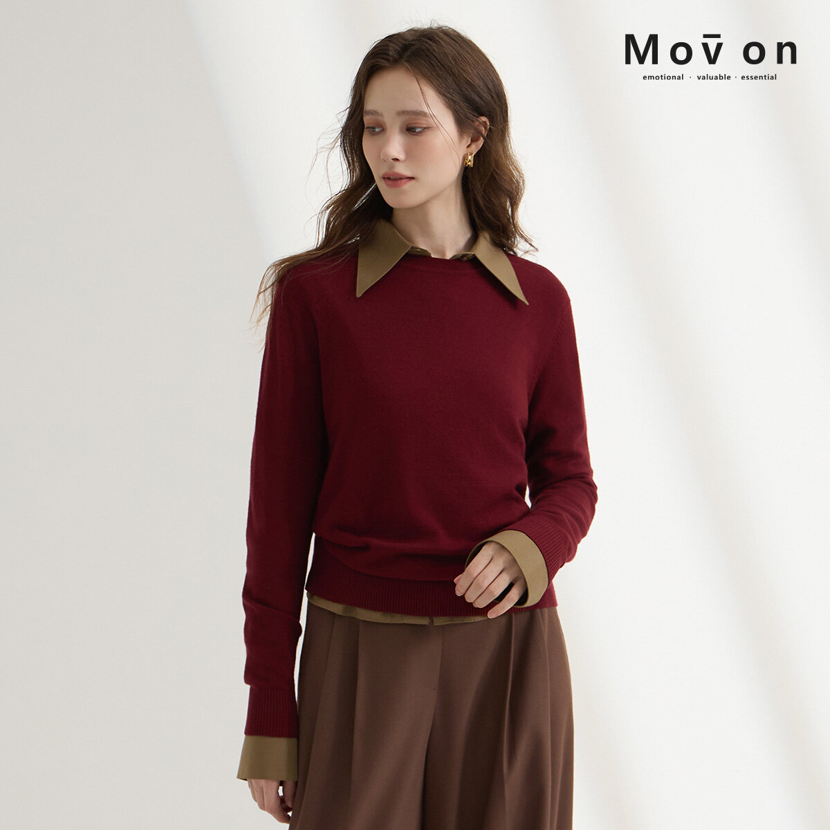 모브온 25FW 쫀쫀니트 4종 (25FW 최신상!) - 상세 이미지 3