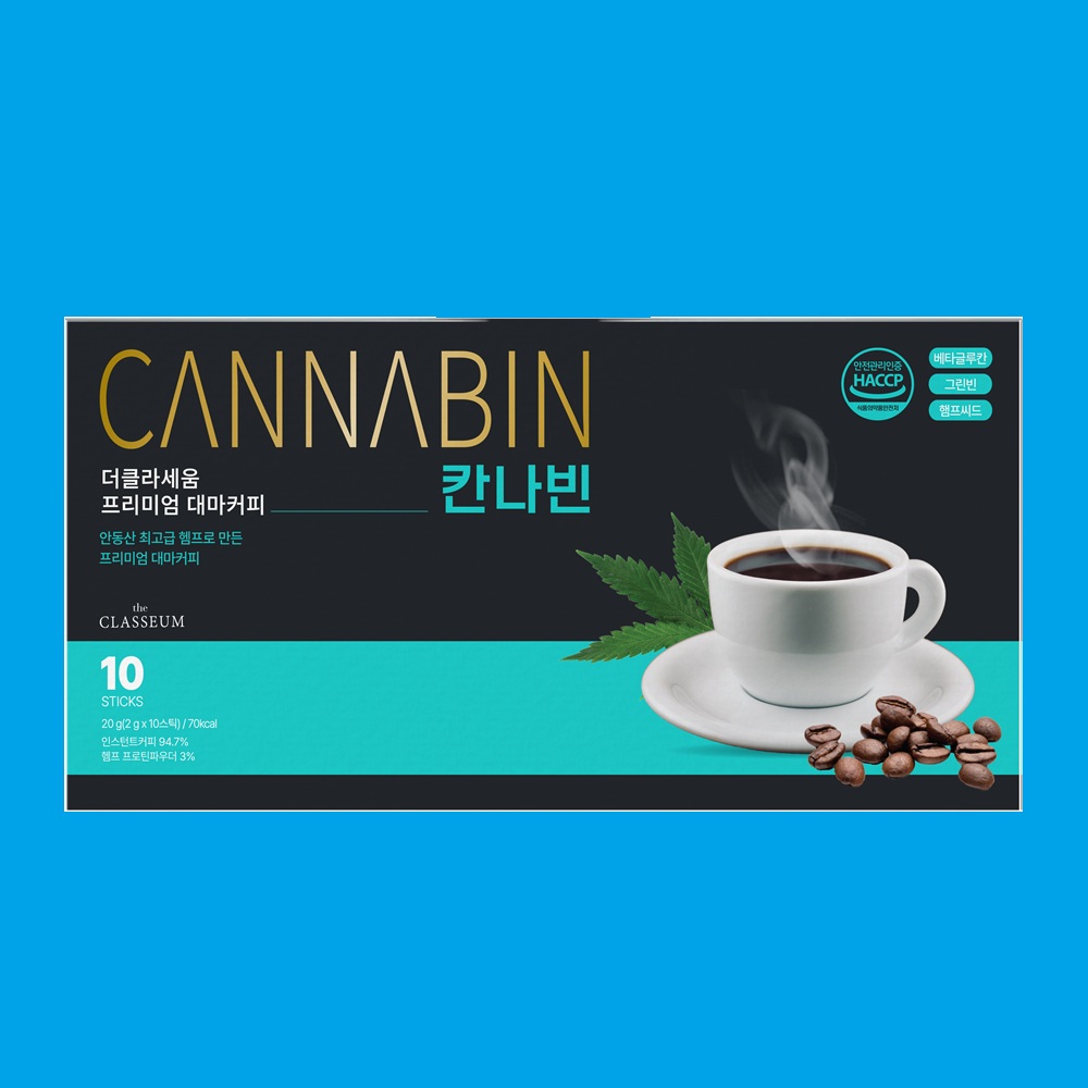 [바이오비스] 칸나빈 프리미엄 커피 2gx10포x3개 30포+오프릴라 오메가3/1050mgx30캡슐31.5g/체중감량에도움,면역력강화에도움,심혈관개선,항산화에 도움을 주는 커피 - 상세 이미지 2