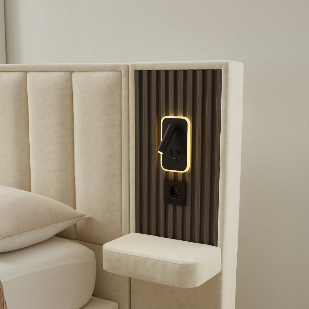 캄홀드 킹사이즈침대 침대킹 라지 프레임