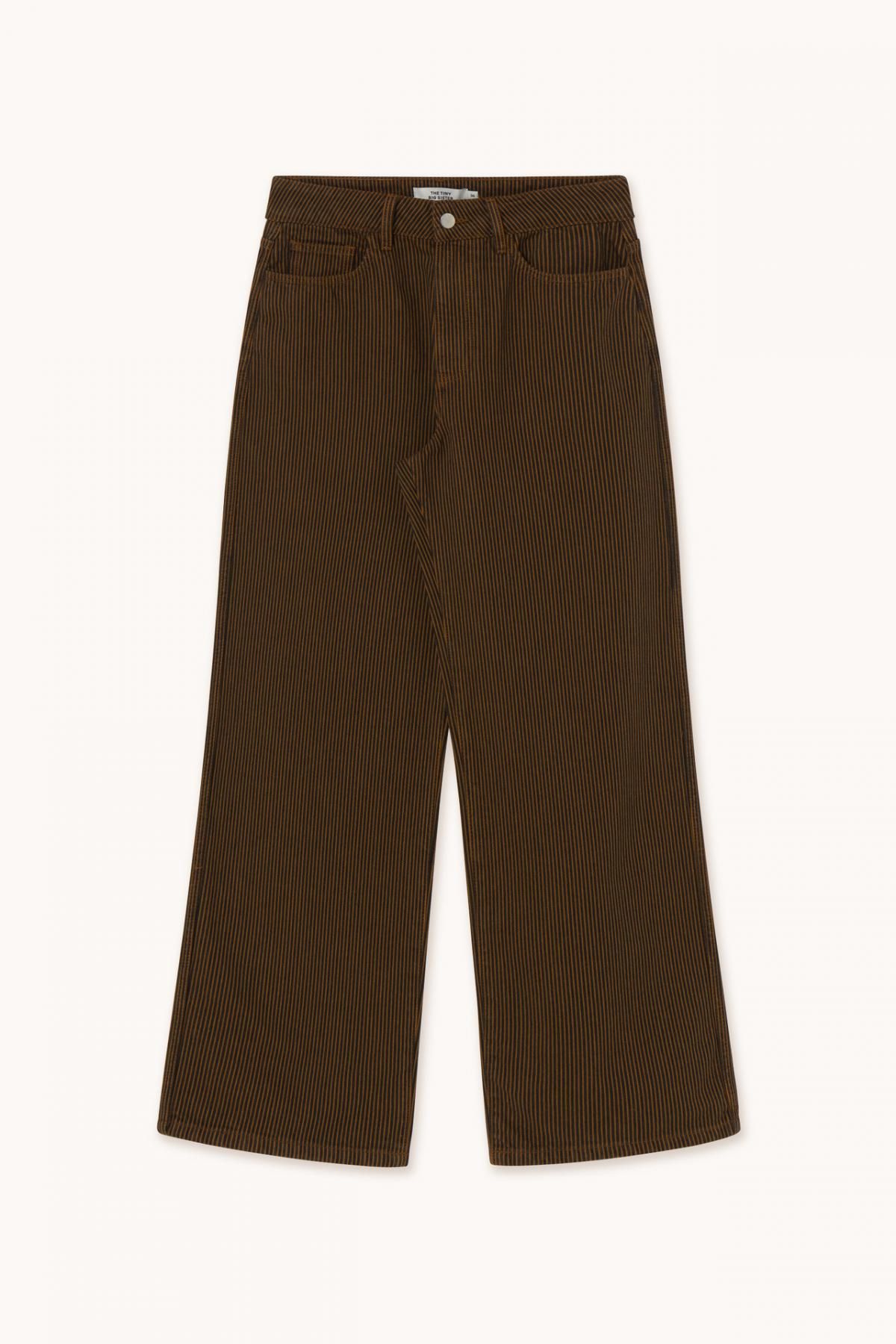 타이니코튼 와이드핏 브라운 코듀로이 팬츠 AW25-705S36 ONE COLOR - 메인 이미지