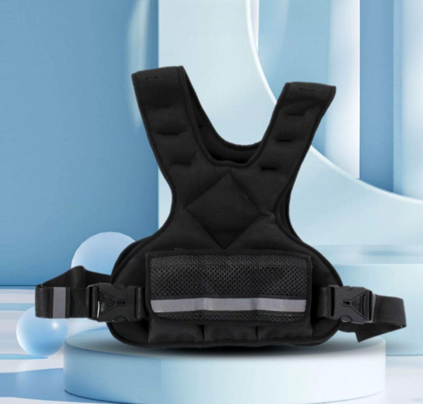 솔비에 러킹 중량조끼 모래주머니 웨이트 훈련용 러닝  블랙 2-5kg 조절 가능 - 상품 이미지