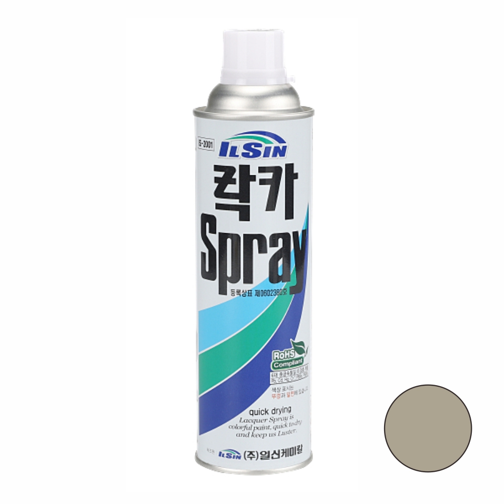 일신케미칼 락카 스프레이 페인트 420ml 346 5Y색 - 상품 이미지
