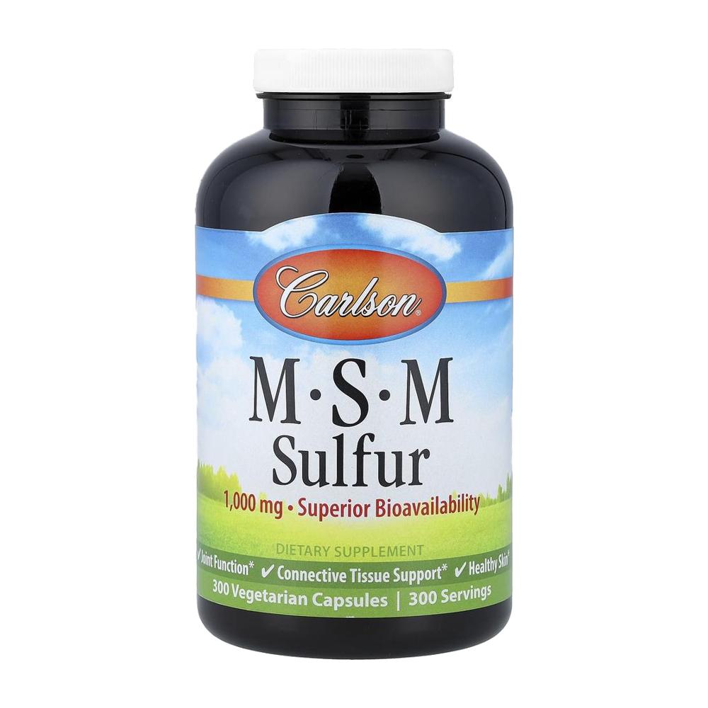 칼슨 MSM Sulfur 엠에스엠 식이유황 300정 - 상품 이미지