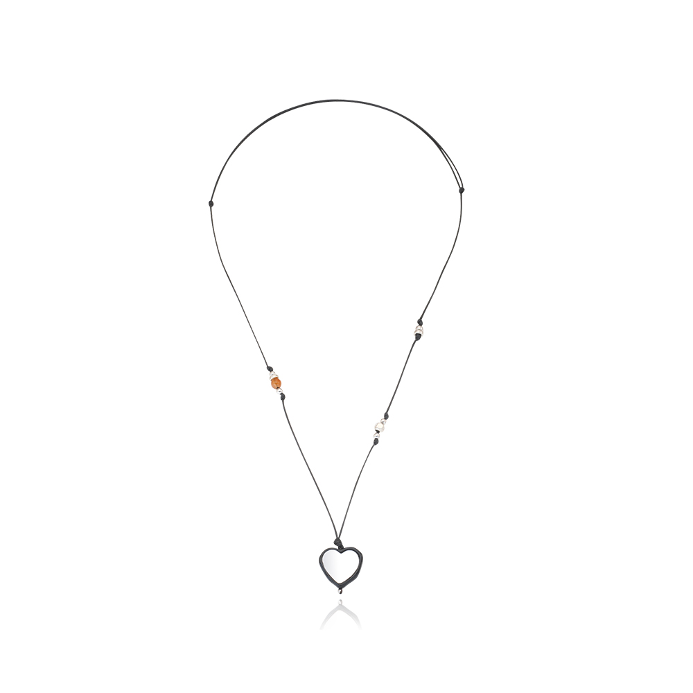 [빈티지헐리우드]Mirage Heart String Necklace_VH2579NE005M - 상세 이미지 2