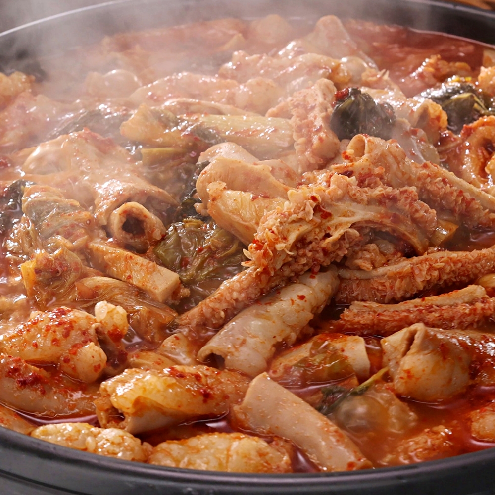 심가네 노다지 궁중 곱창전골 750g 12팩 소곱창 소내장 전골 즉석국 - 상세 이미지 5