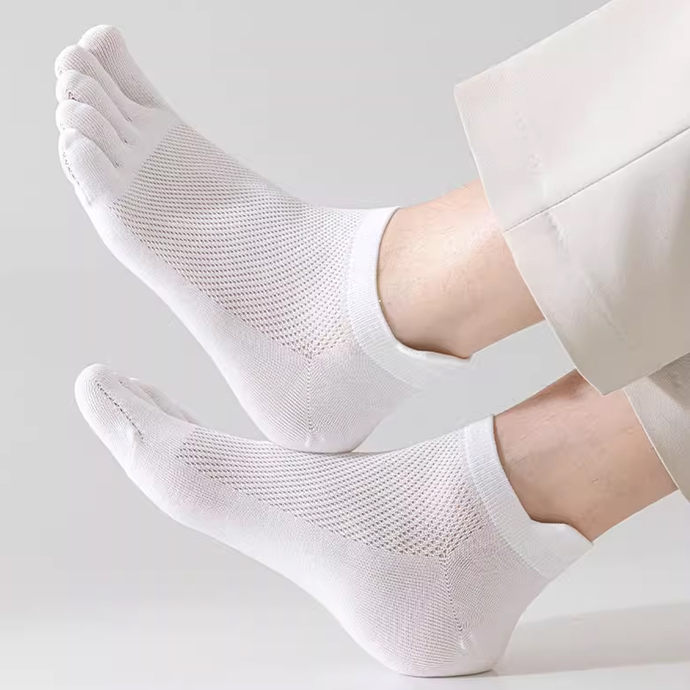 하루양 남성 항균10A 발가락 양말 6족세트 - 상세 이미지 3