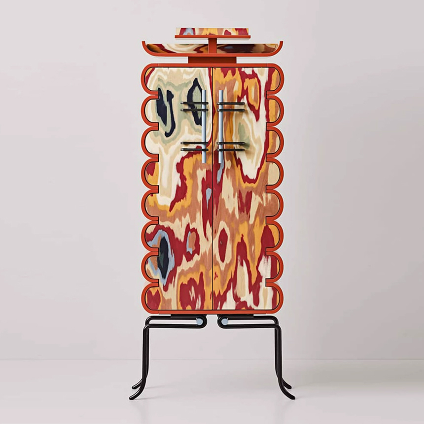 플레임웨이브 인테리어 수납장 캐비닛 Flamewave Cabinet - 상세 이미지 3