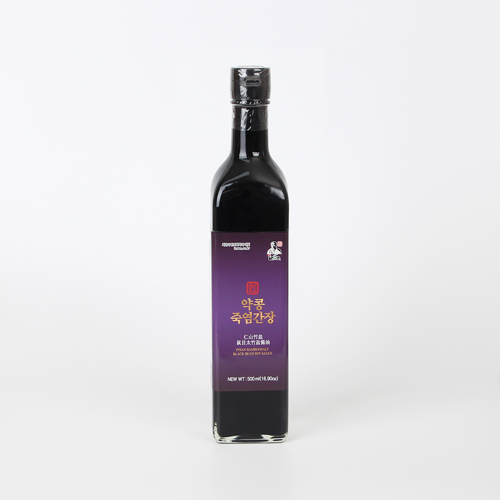 인산죽염 약콩 죽염간장 500ml - 상세 이미지 3