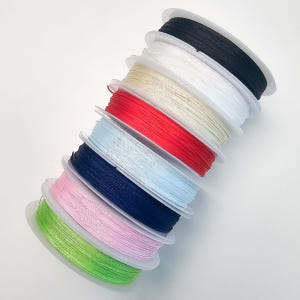 10M 소형 컬러 매듭 끈 키링 팔찌 만들기 0.4mm 실사용 후기 | 효과 있을까? - 상품 이미지 3