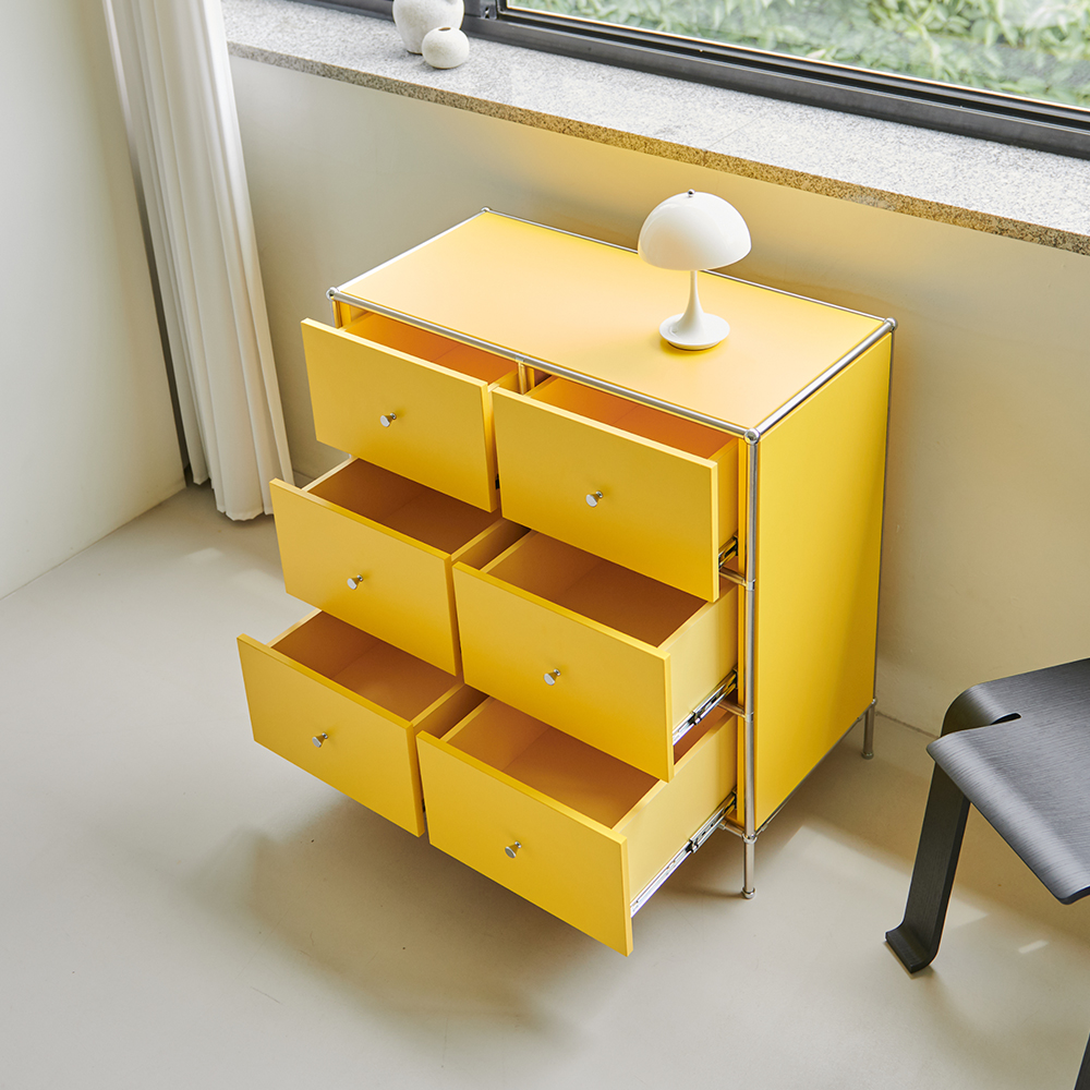 무이 거실 높은 옷 미드센츄리 모듈 수납장 800