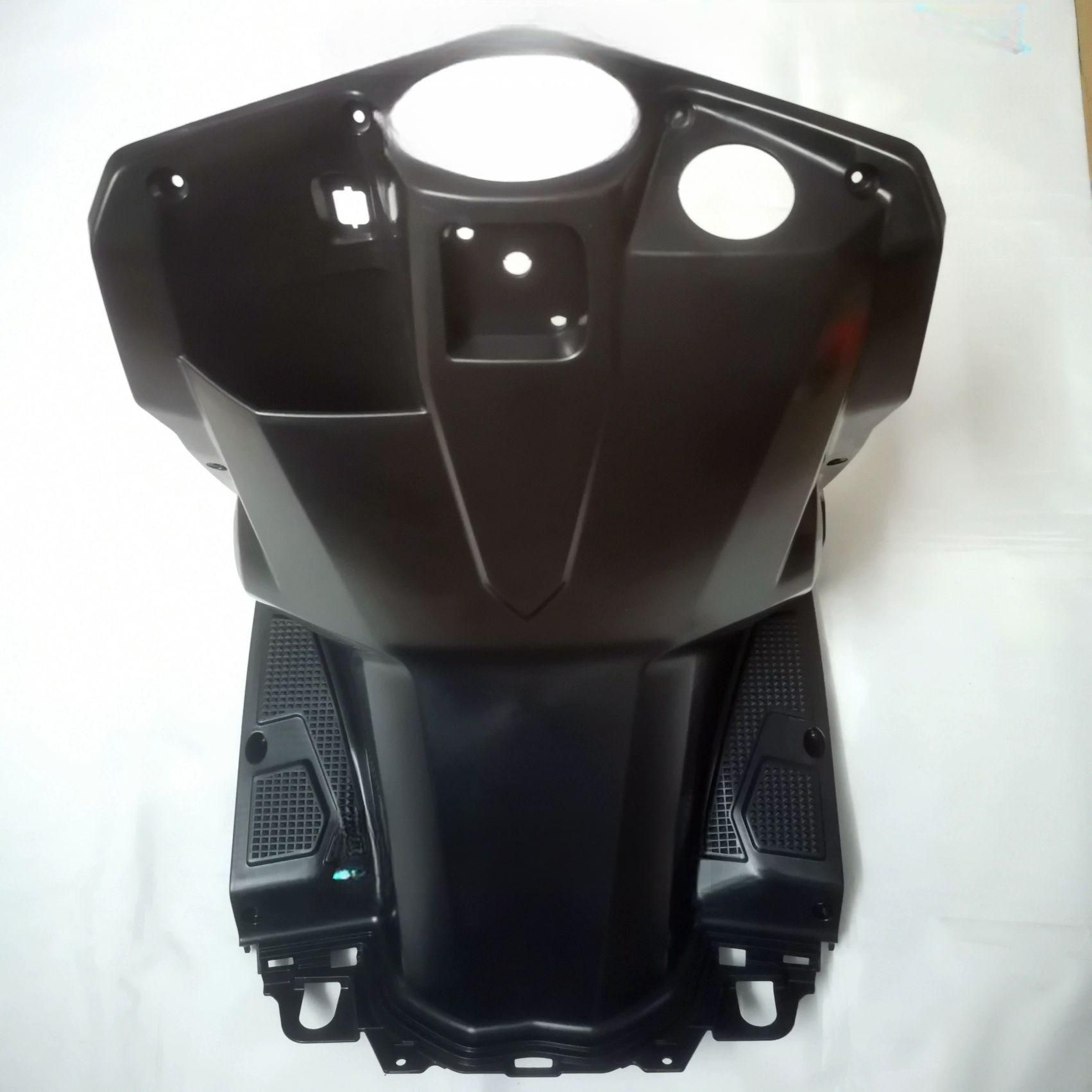USR125 머플러커버 가드 머플러덮개 배기보호커버 앞 화물칸 컵홀더 화물칸 후크 포함 - 상품 이미지