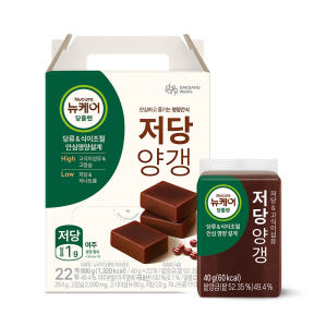뉴케어 당플랜 저당양갱 (40g x 22개입) 맛있게 먹은 솔직 후기 - 상품 이미지 1