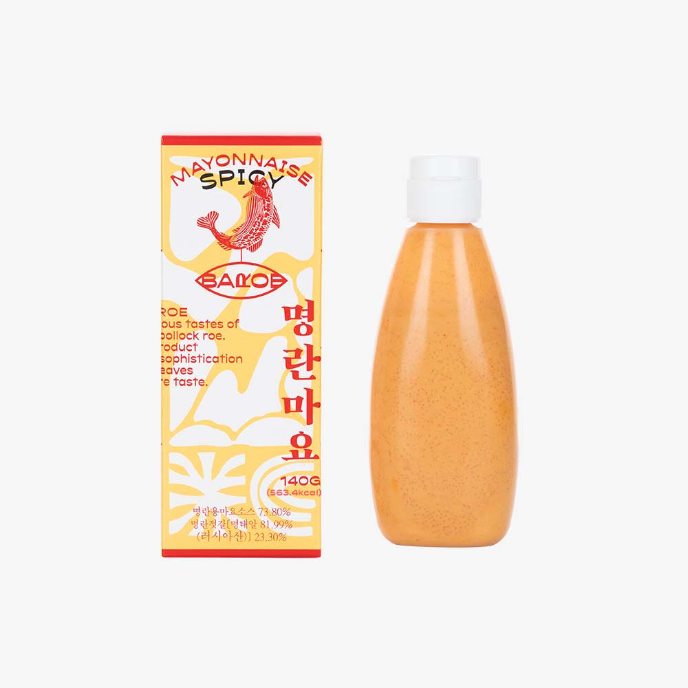 더바로명란 짜먹는 명란마요 튜브 파우치 마요네즈 샐러드 만능소스 140g - 상품 이미지