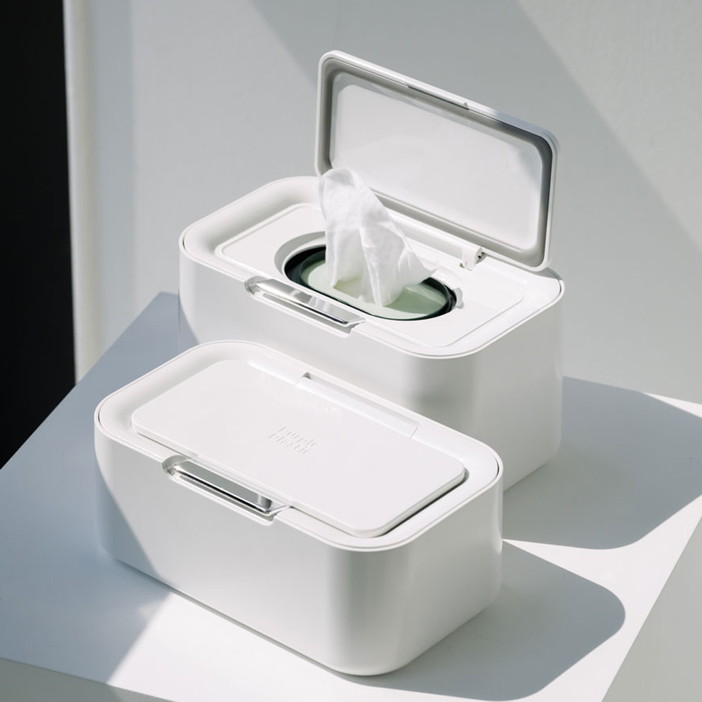 퍼플플라스틱 초간편 원터치 물티슈 디스펜서 케이스 소형