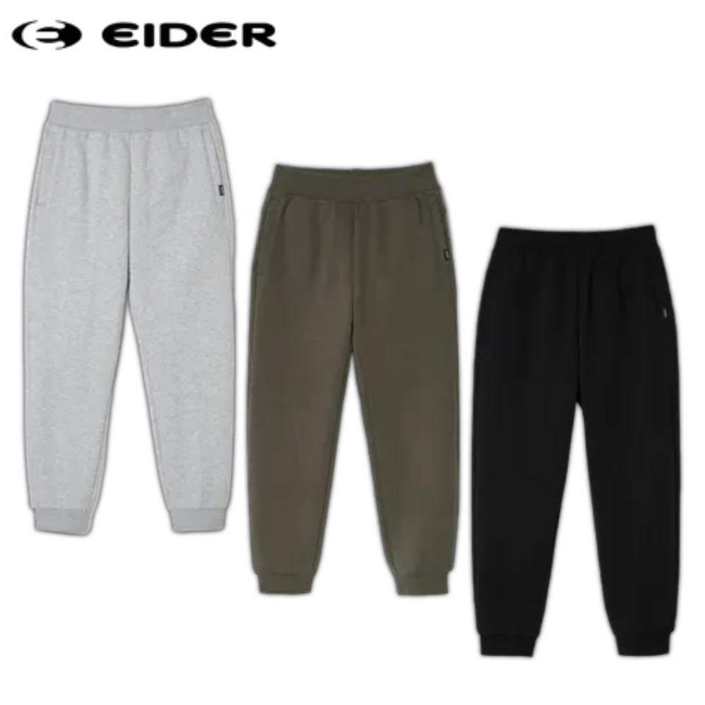 아이더 남성  캐주얼 기모 트레이닝 조거 팬츠 더 스웻 MW24359 - 상품 이미지