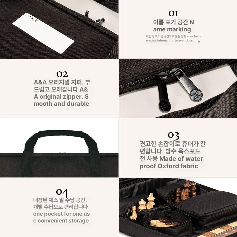 휴대용 체스 세트 앤티크 자석식 두뇌 체스판 타이머 보드게임 단일 항목 - 상세 이미지 4