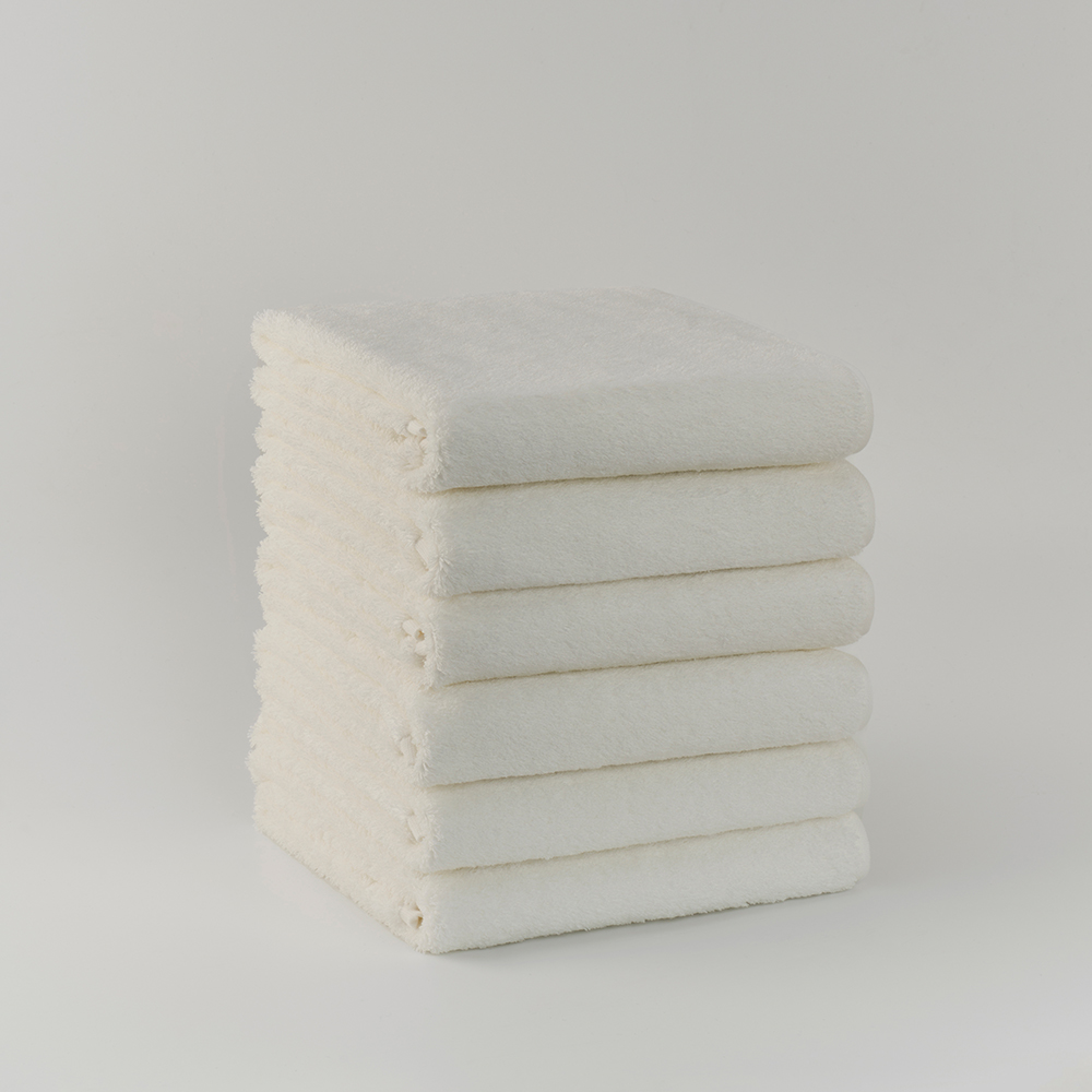 르뷔제 먼지없는 고급 호텔 수건 40수 답례품 스트라이프 수피마 타올 250g 3P