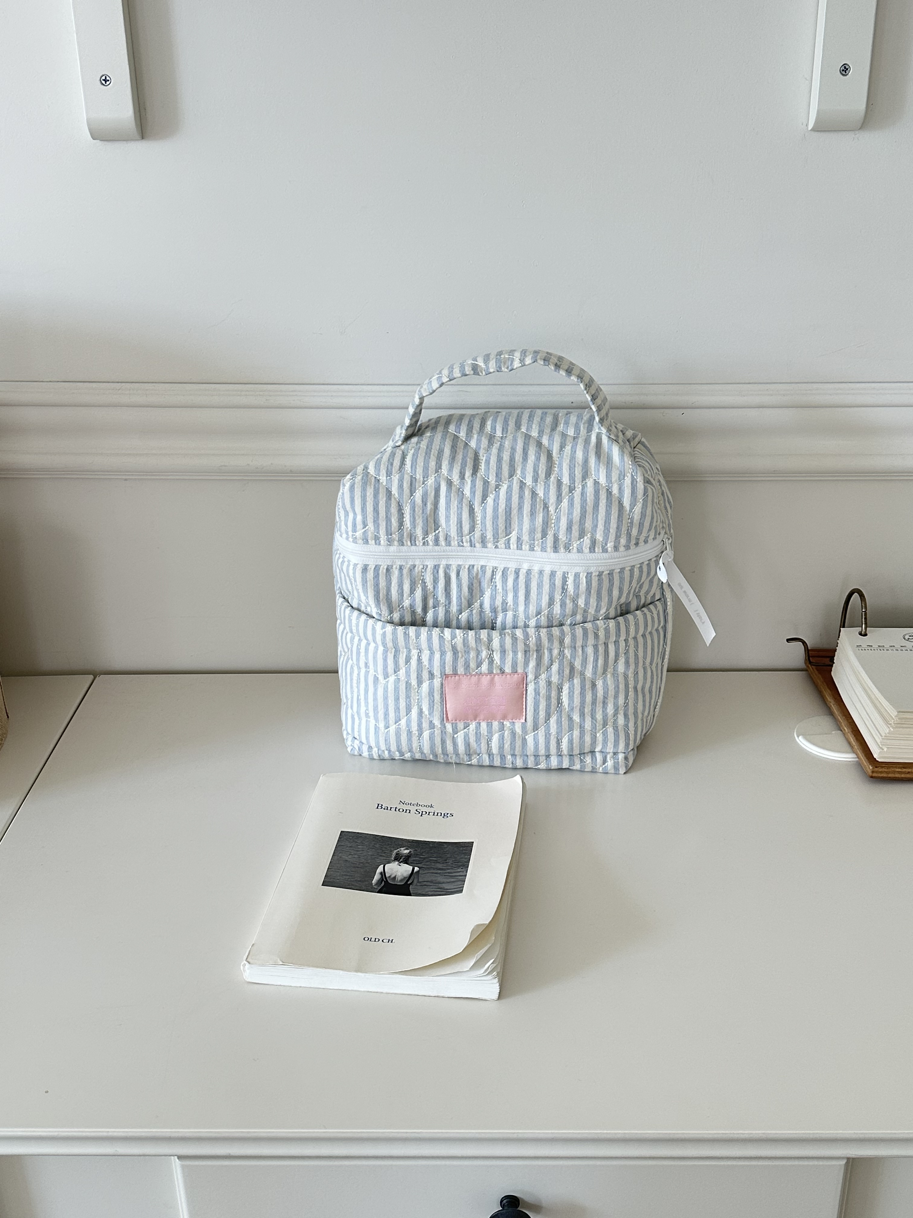 조에컴퍼니 코지 누빔 다이퍼백 방수 기저귀 파우치 젖병 문센 유모차 가방 토트백 출산선물