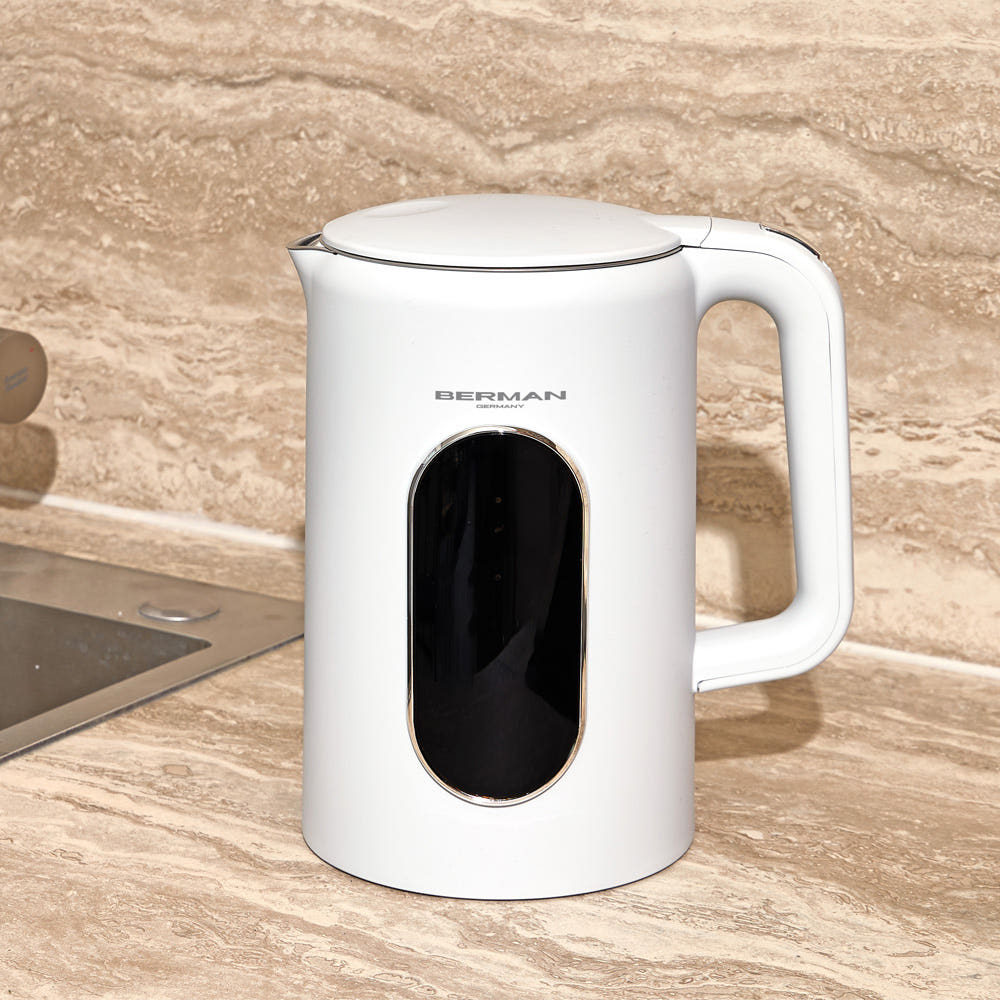 [독일 베르만] 소프트 파스텔 LED 분유 전기 포트