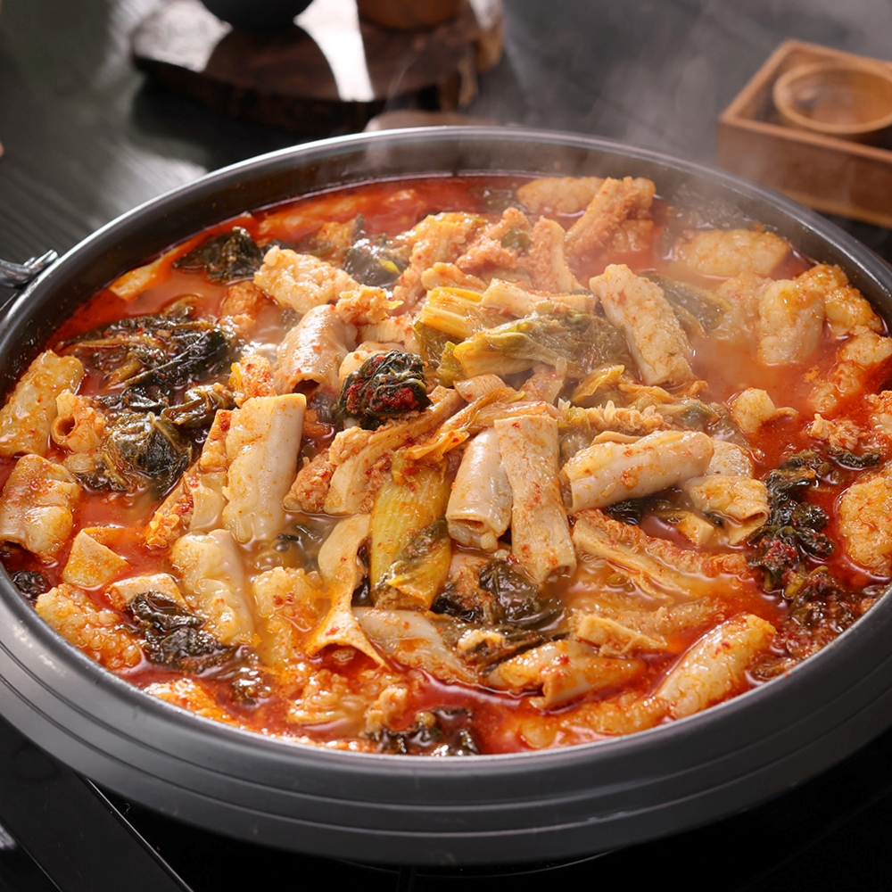 심가네 노다지 궁중 곱창전골 750g 12팩 소곱창 소내장 전골 즉석국 - 상세 이미지 4