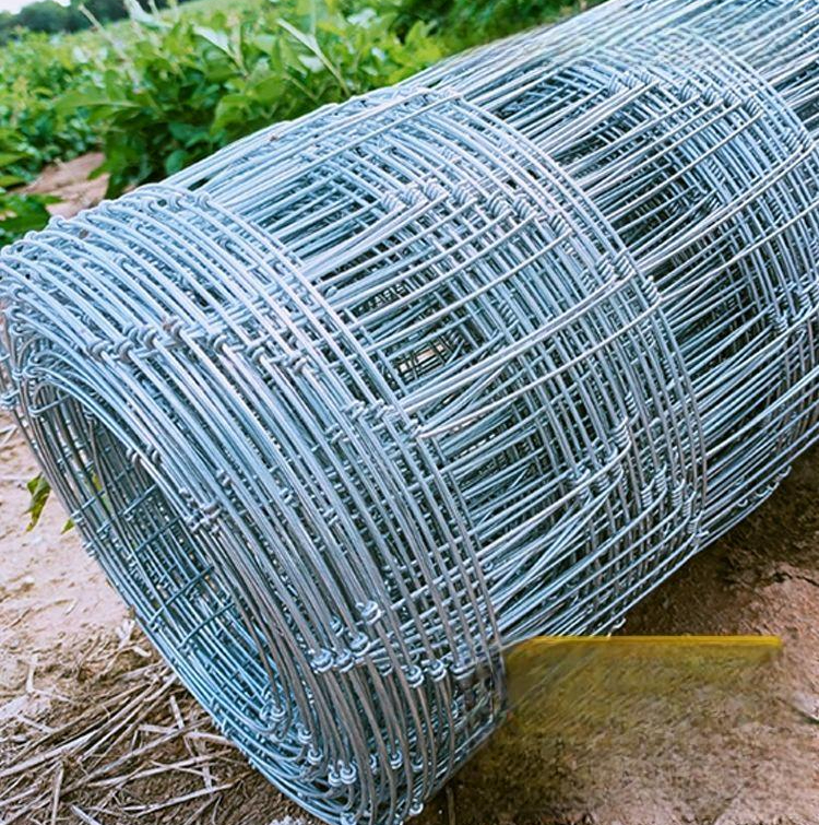 철망울타리 철조망 양계장 감싸기 메쉬 노루 울타리 철망 멧돼지 펜스 철망휀스 염소망 염소 1.5m 10cm 50m 2.0두께 - 상품 이미지