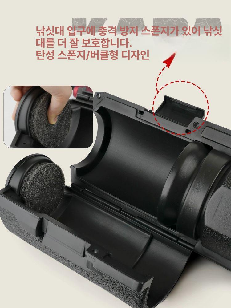 로드케이스 루어 낚시대 보관 보관함 원통 낚시가방 낚시대가방 하드케이스 루어낚싯대 - 상세 이미지 2