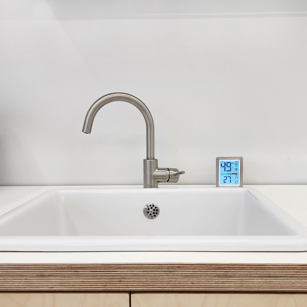 노바리빙 프리미엄 디지털 온습도계 ML0758 스위스 센서 벽걸이 신생아 온도계 온도습도계