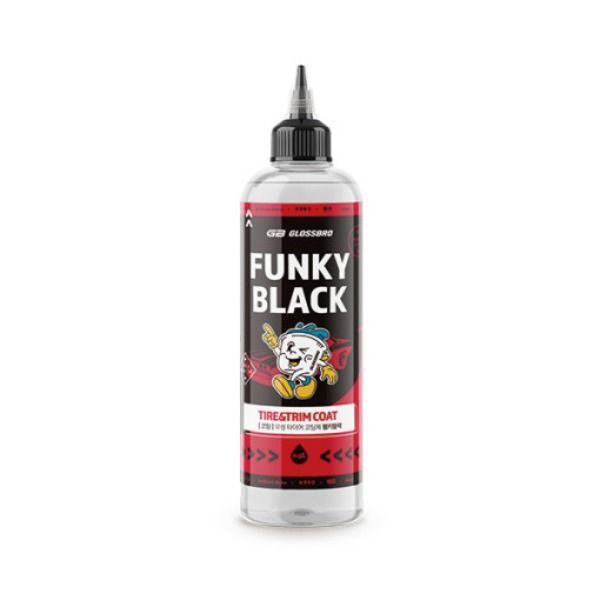 글로스브로 펑키블랙 타이어코팅제 500ml - 상세 이미지 2