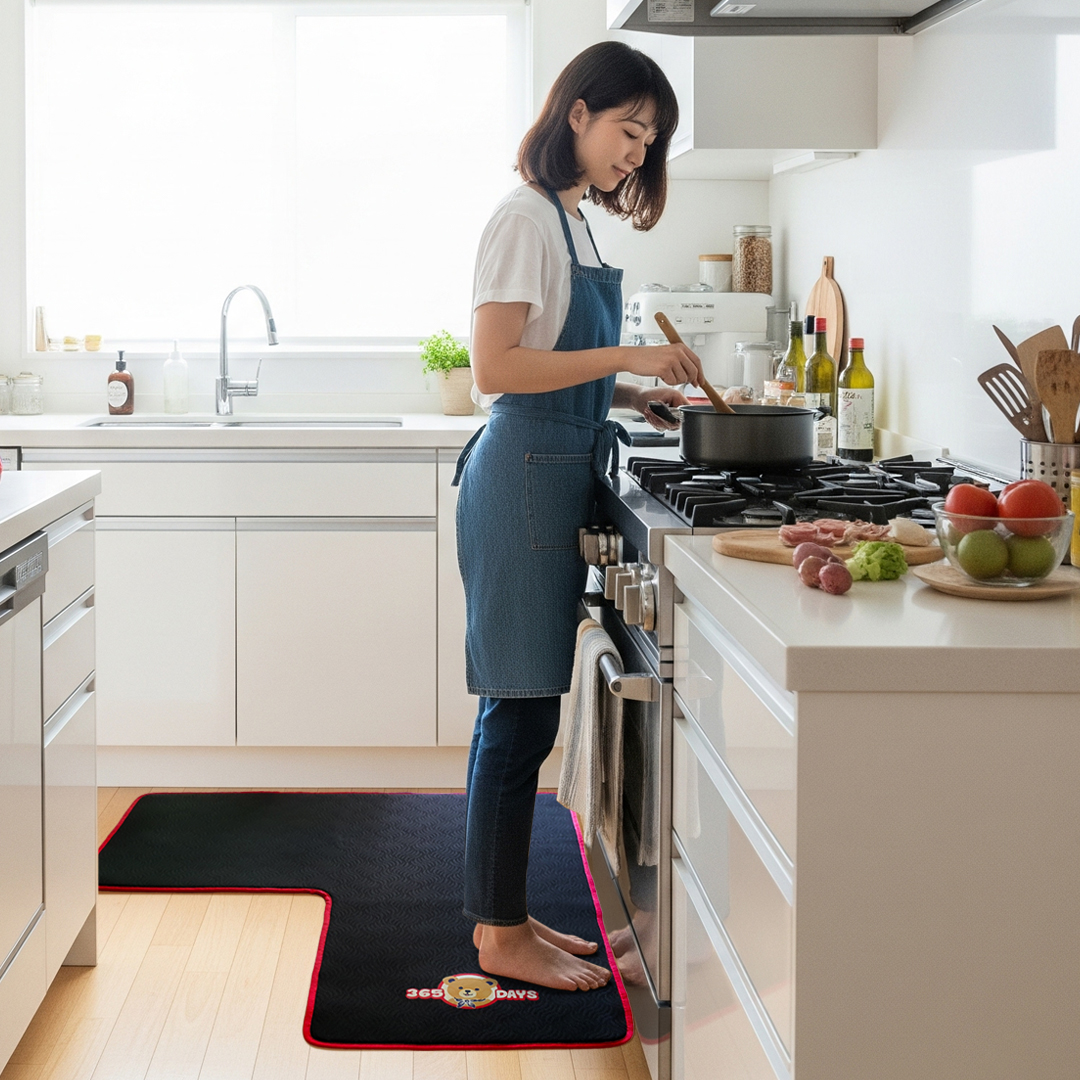 3중구조로 습기잡는 논슬립 주방매트 미끄럼방지 현관 욕실매트 - 상세 이미지 3