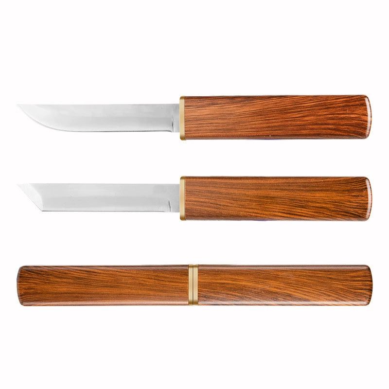 다기능 나이프 용봉 쌍칼 과도 테이프 봉황 단도 단검 용봉일체 더블칼 60 이상 8.5cm - 상품 이미지