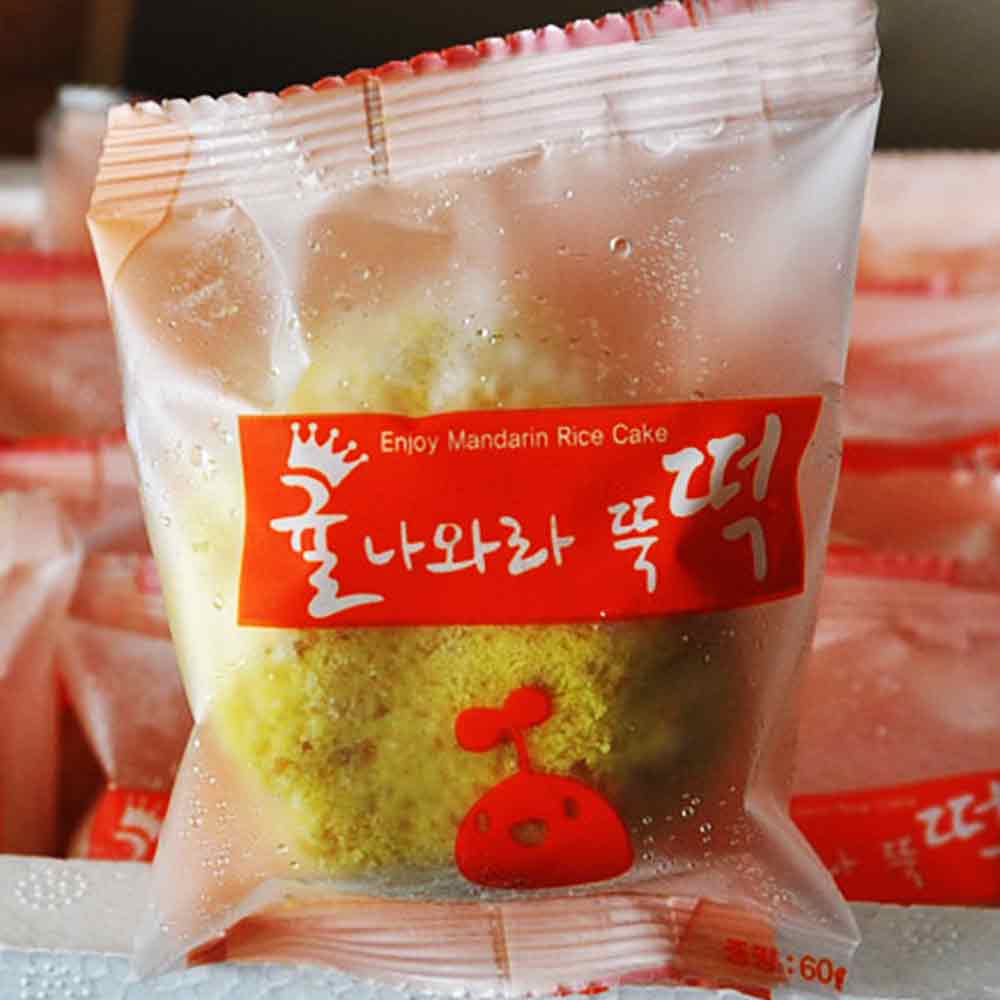(총 40개, 팥20, 귤20) 블루탐 제주도 오메기떡 혼합 개별포장 - 상세 이미지 3