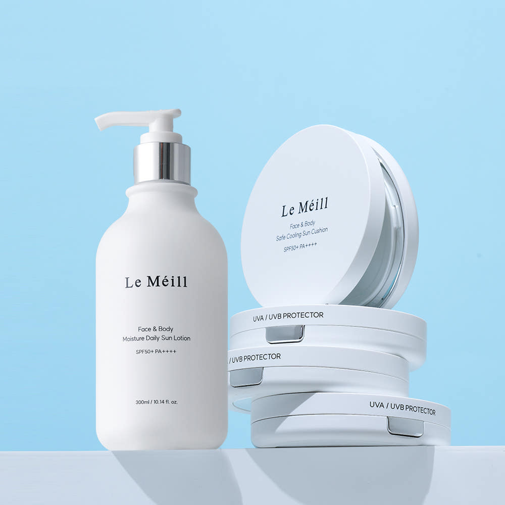뷰티 : 네이버+ 스토어 : 상품상세 : Le meill 르메이엘 페이스 앤 바디 선로션 300ml & 쿨링 선쿠션 25g 2종 ...